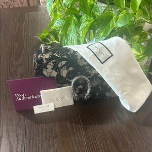 Gucci Dionysus Arabesque GG Supreme Shoulder Bag
